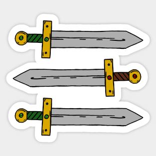 Swords! Sticker